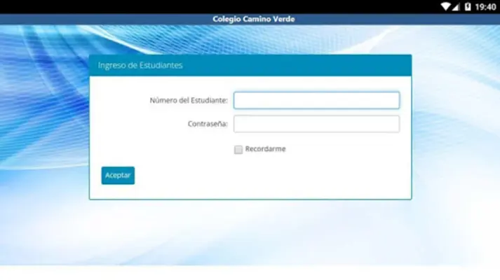 Colegio Camino Verde android App screenshot 1